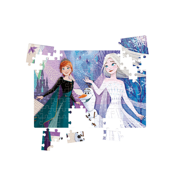 Puzzle Jewels 104 pçs - Frozen 3