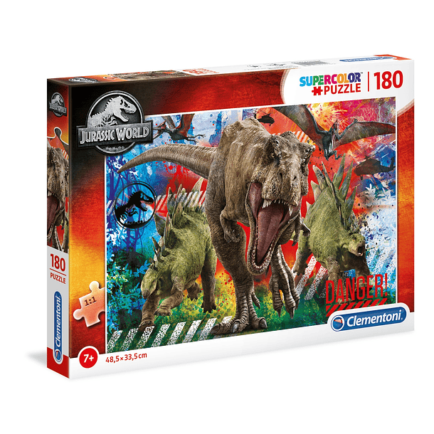 Puzzle 180 pçs - Jurassic World 1