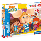 Puzzle Maxi 60 pçs - Topo Gigio 1