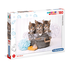 Puzzle 180 pçs - Lovely Kittens