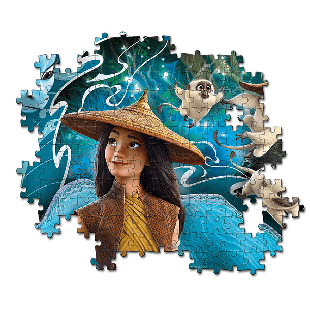 Puzzle Glitter 104 pçs - Raya 3