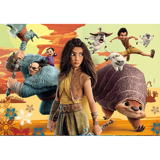 Puzzle 3x48 pçs - Raya 3