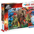 Puzzle Maxi 60 pçs - Jurassic World 1