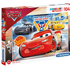 Puzzle 104 pçs - Cars 1
