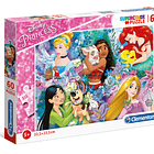 Puzzle 60 pçs - Disney Princess 1