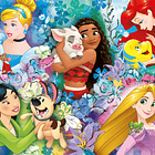 Puzzle 60 pçs - Disney Princess 2