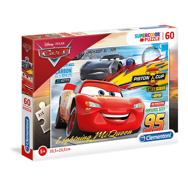 Puzzle 60 pçs - Cars 1