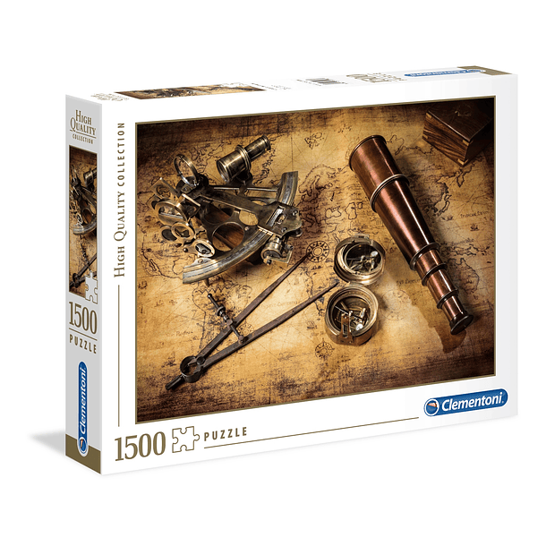 Puzzle 1500 pçs - Course to the Treasure 1