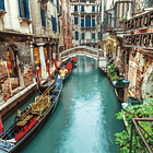 Puzzle 1000 pçs - Canal de Veneza 2