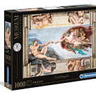 Puzzle 1000 pçs - Michelangelo Creazione dell'uomo 1