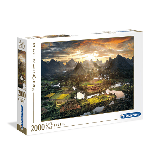 Puzzle 2000 pçs - View of China