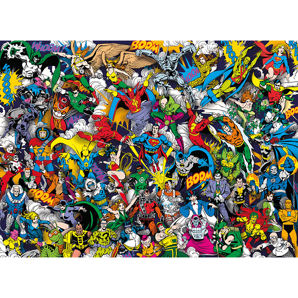 Puzzle Impossível 1000 pçs - DC Comics 2