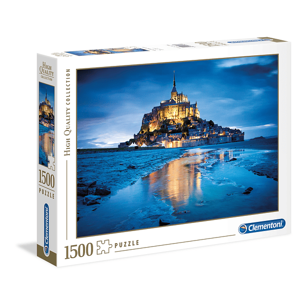 Puzzle 1500 pçs - Le Mont Saint-Michel 1