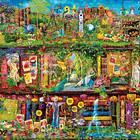 Puzzle 2000 pçs - The Garden Shelf 2