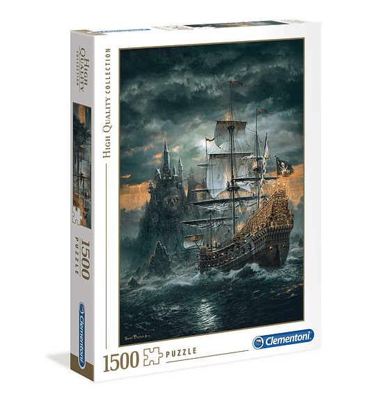 Puzzle 1500 pçs - The Pirate Ship
