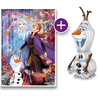 Puzzle 104 pçs + 3D Model - Frozen II 2