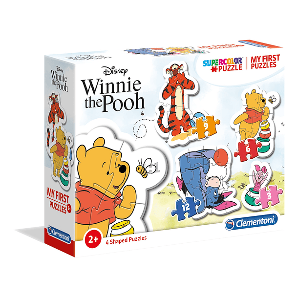 Puzzle 3+6+9+12 pçs - Winnie The Pooh 1