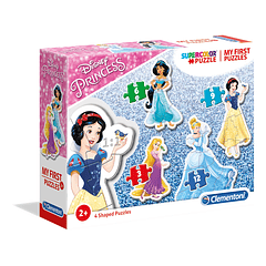 Puzzle 3+6+9+12 pçs - Disney Princess