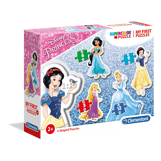 Puzzle 3+6+9+12 pçs - Disney Princess 1