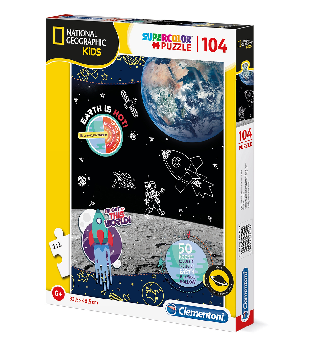 Puzzle 104 pçs - Space Explorer