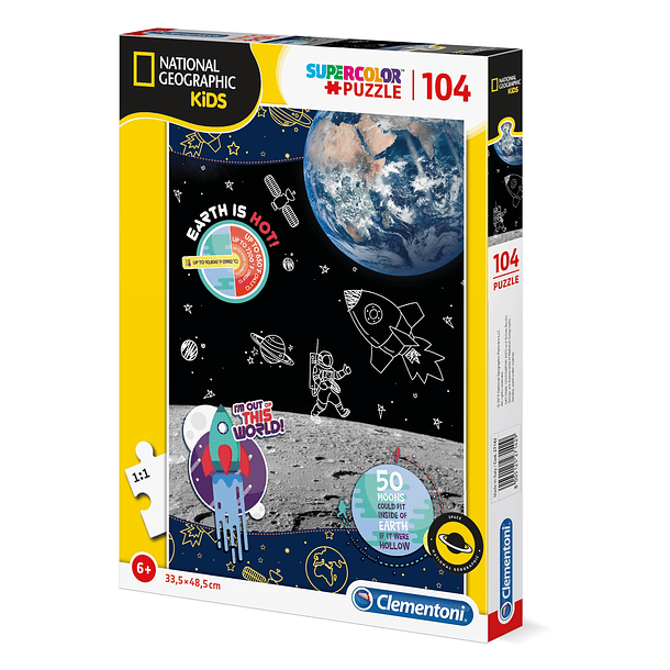 Puzzle 104 pçs - Space Explorer 1