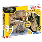 Puzzle 104 pçs - Wildlife Adventure 1