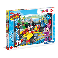 Puzzle 104 pçs - Mickey and The Roadster Racers