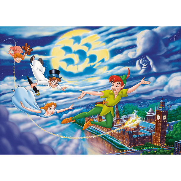 Puzzle 2x60 pçs - Peter Pan + The Jungle 3