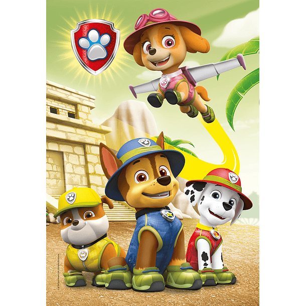 Puzzle 3x48 pçs - Paw Patrol 2