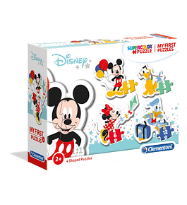Puzzle 3+6+9+12 pçs - Mickey Mouse