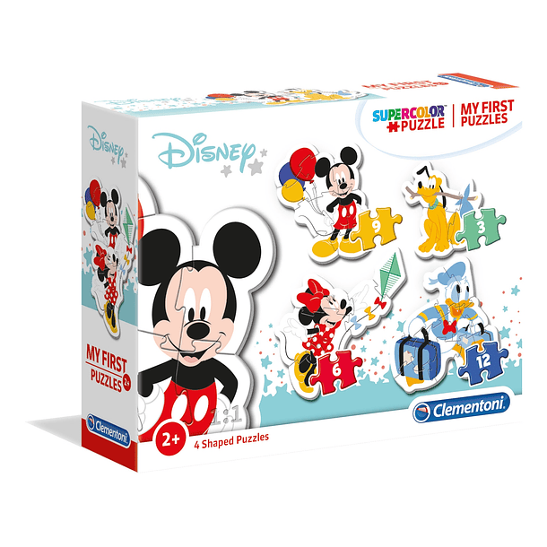 Puzzle 3+6+9+12 pçs - Mickey Mouse 1
