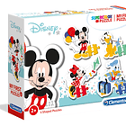 Puzzle 3+6+9+12 pçs - Mickey Mouse 1