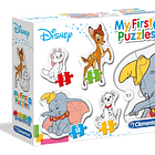 Puzzle 3+6+9+12 pçs - Disney Classic 1