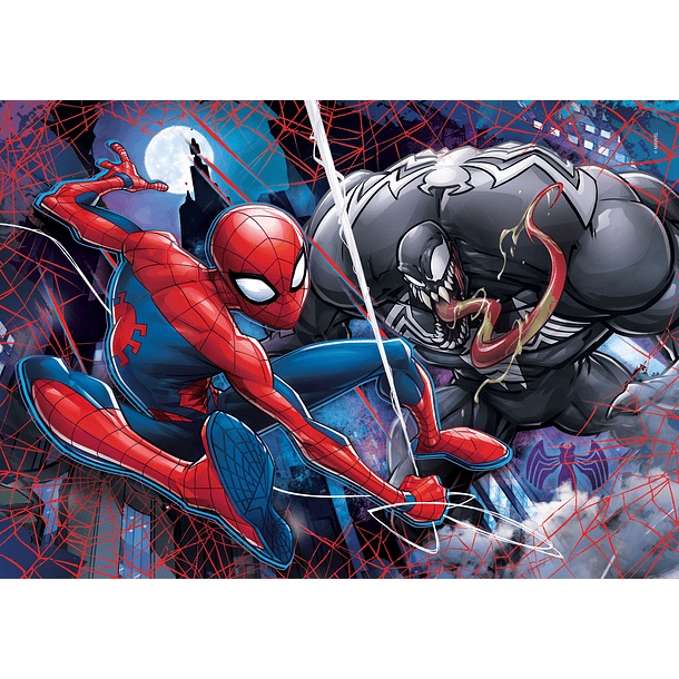 Puzzle 104 pçs - Spider-Man 3D Vision 2