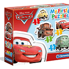 Puzzle 3+6+9+12 pçs - Cars 1