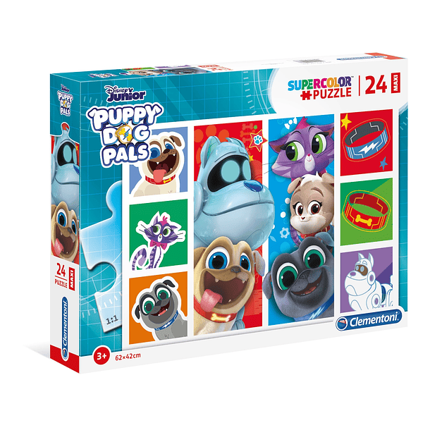 Puzzle Maxi 24 pçs - Bingo & Rolly 1