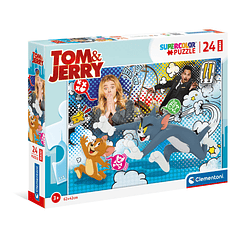 Puzzle Maxi 24 pçs - Tom and Jerry