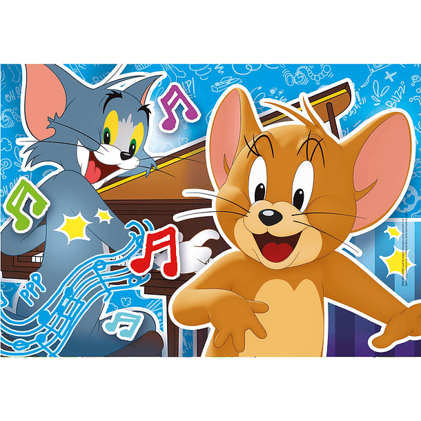 Puzzle 3x48 pçs - Tom and Jerry 2