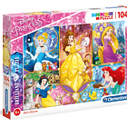 Puzzle Brilliant 104 pçs - Disney Princess 1