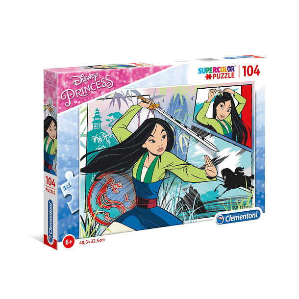 Puzzle 104 pçs - Mulan 1