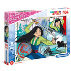 Puzzle 104 pçs - Mulan 1