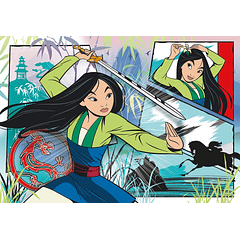 Puzzle 104 pçs - Mulan