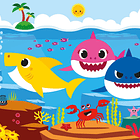 Puzzle Double Face 60 pçs - Baby Shark 2