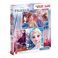 Puzzle 2x60 pçs - Frozen II