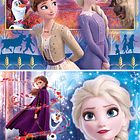 Puzzle 2x60 pçs - Frozen II 2
