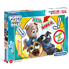 Puzzle 104 pçs - Bingo & Rolly 1