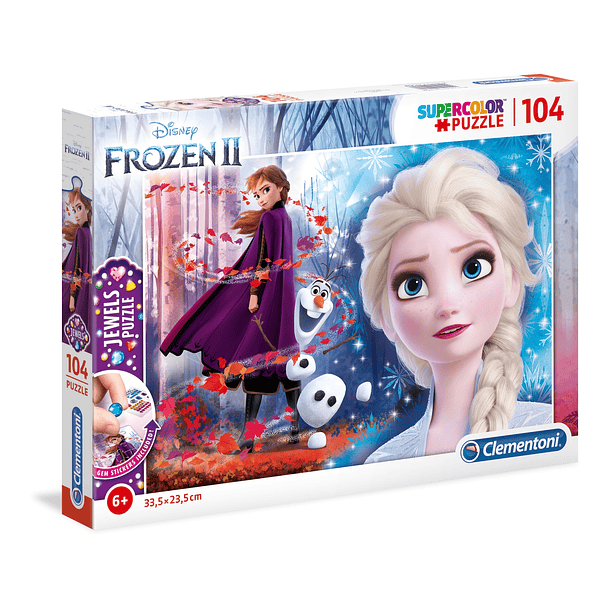 Puzzle Jewels 104 pçs - Frozen II 1