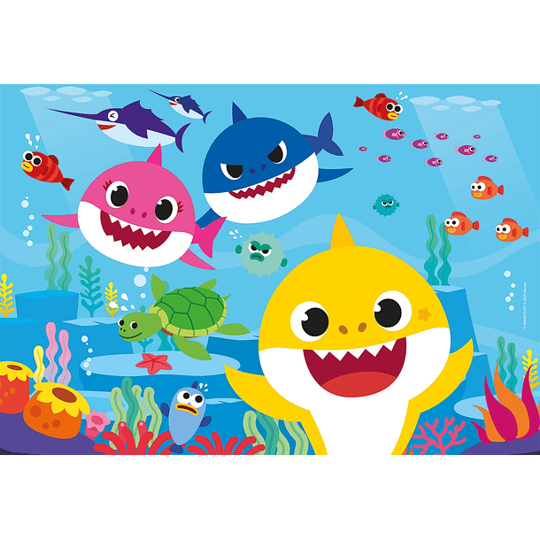 Puzzle 3x48 pçs - Baby Shark 2