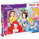 Puzzle 180 pçs - Princesas 1