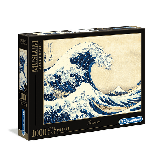Puzzle 1000 pçs - Hokusai La Grande Onda